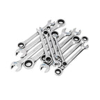 Sata 12pc Metric Double  Ratchet Spanner Set 8-19mm