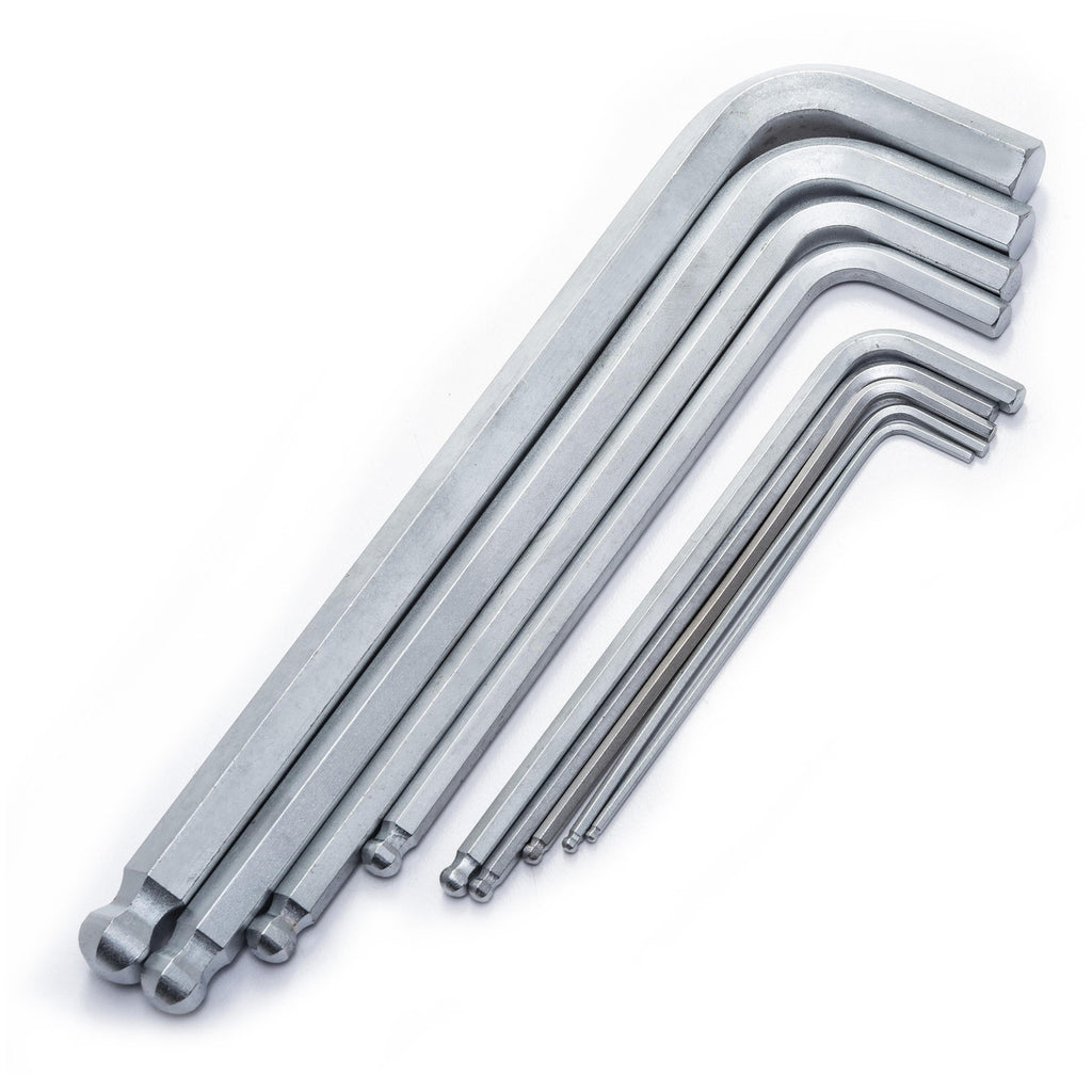 Sata 9pc Metric Long Ball Hex Key Set
