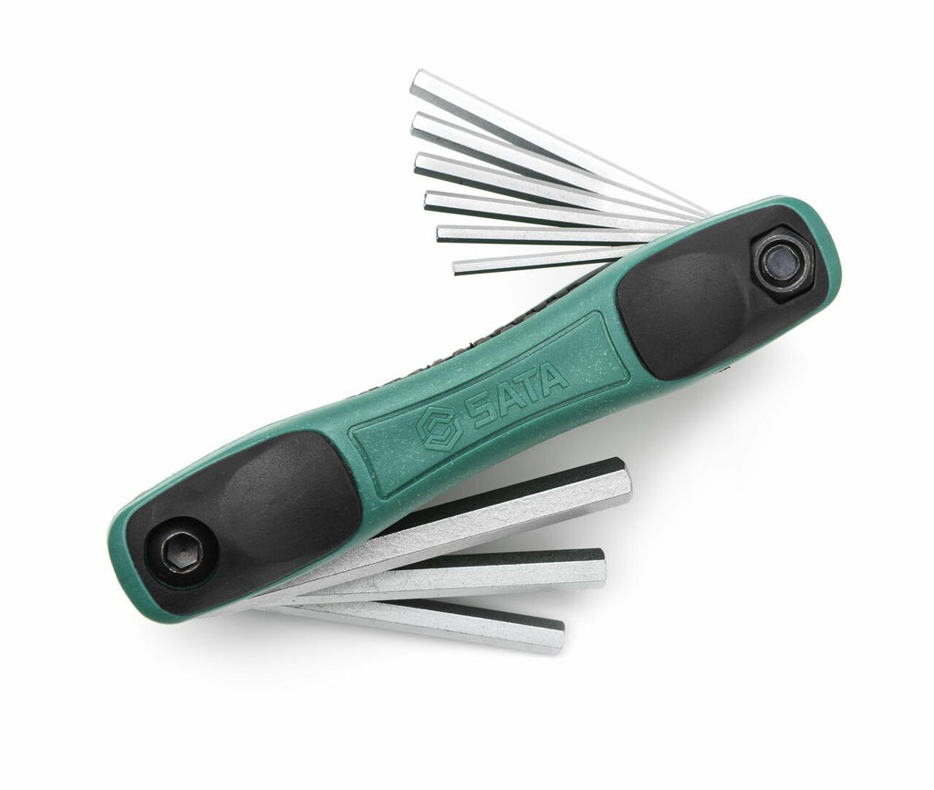 Sata 9pc Hex Key Fold-Up Set