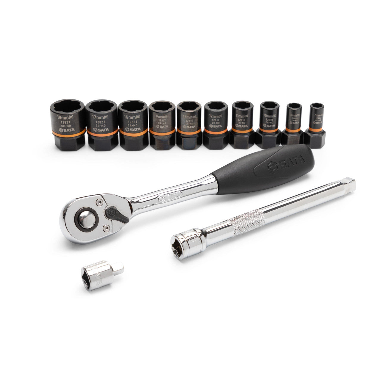 Sata 13pc 1/4 & 3/8Dr Bolt Biter Set