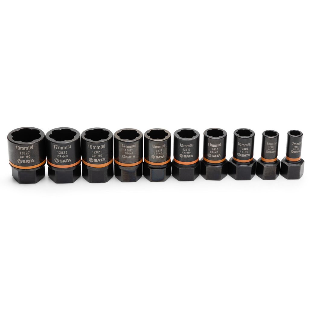 Sata 13pc 1/4 & 3/8Dr Bolt Biter Set