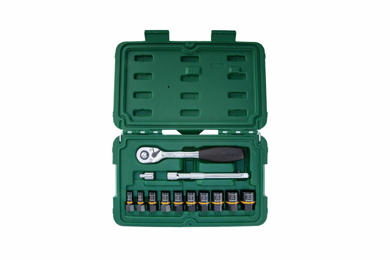 Sata 13pc 1/4 & 3/8Dr Bolt Biter Set