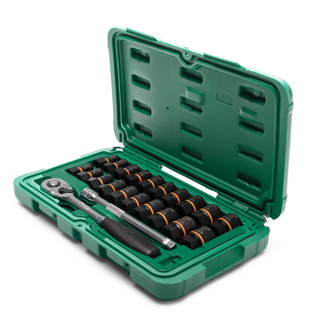 Sata 23pc 1/4 & 3/8Dr Bolt Biter Set