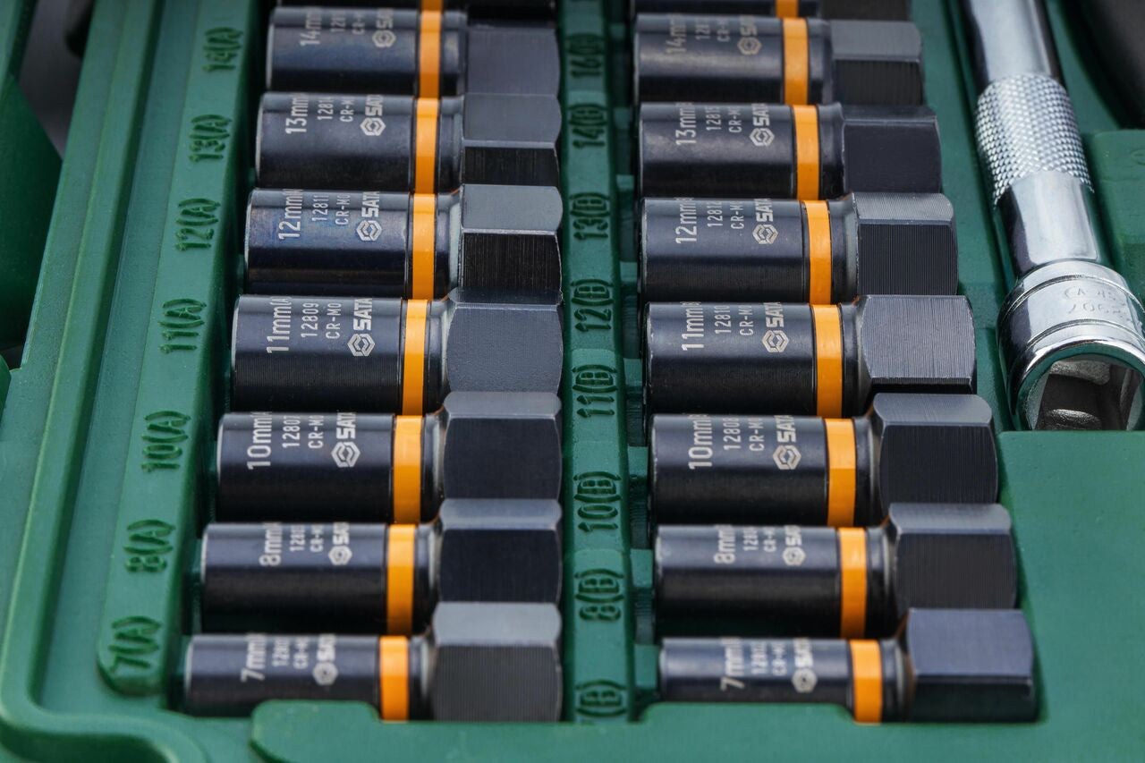 Sata 23pc 1/4 & 3/8Dr Bolt Biter Set