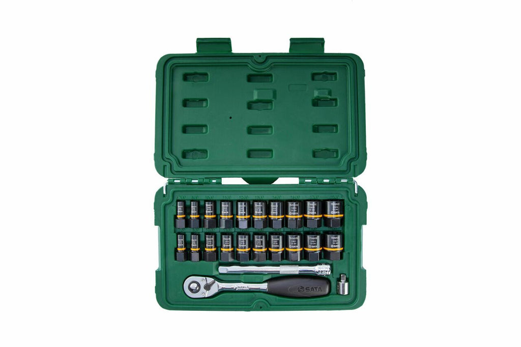 Sata 23pc 1/4 & 3/8Dr Bolt Biter Set