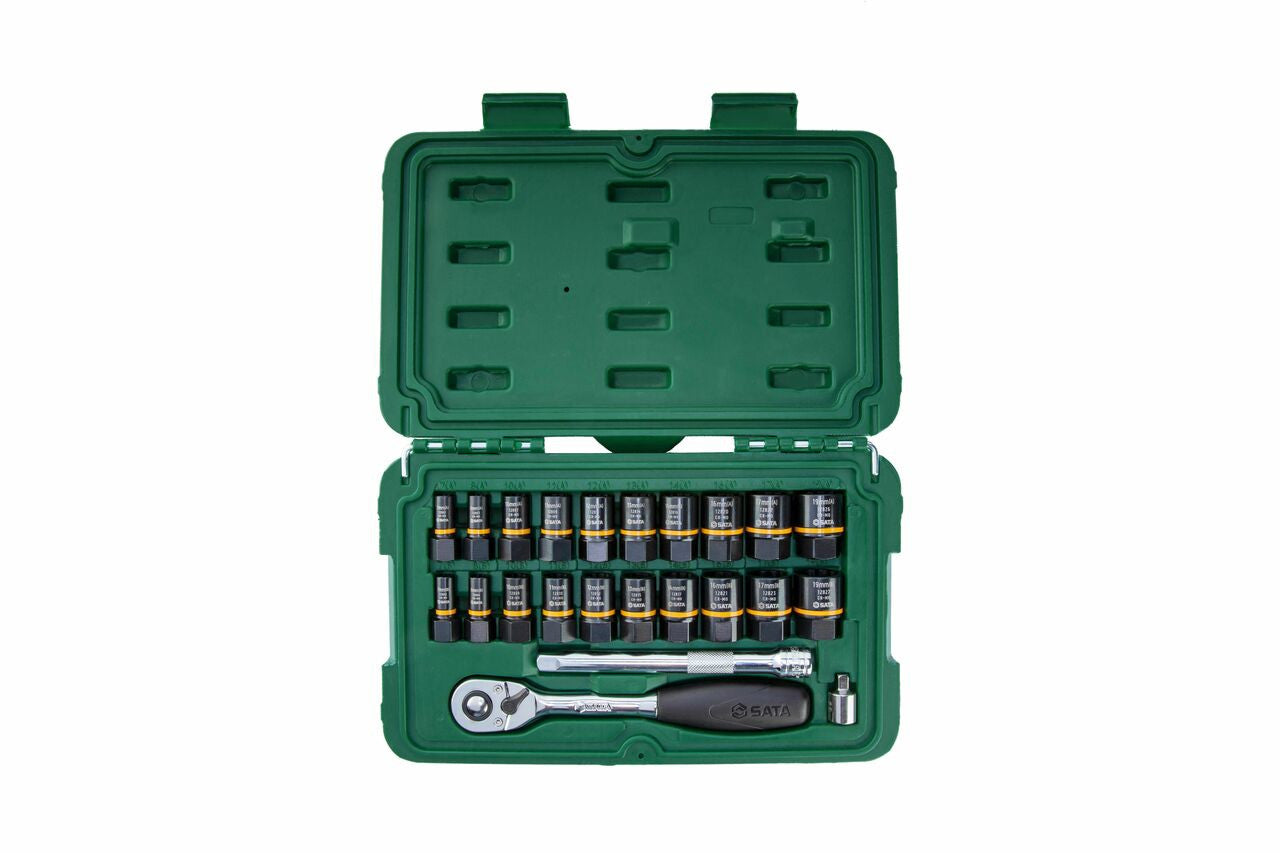 Sata 23pc 1/4 & 3/8Dr Bolt Biter Set