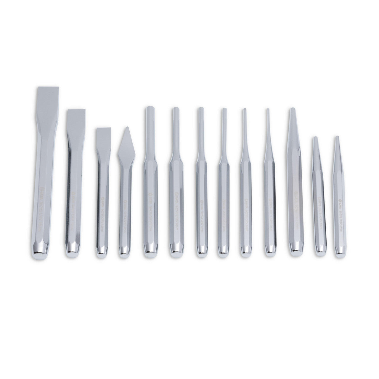 Sata 13pc Punch & Chisel Set