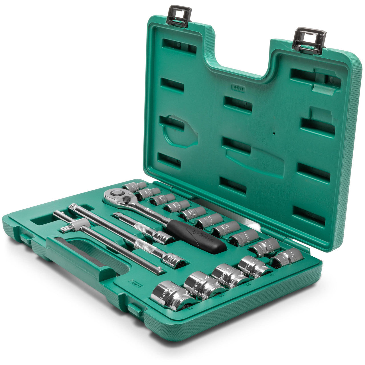 Sata 18pc 1/2 Dr Metric Socket Set