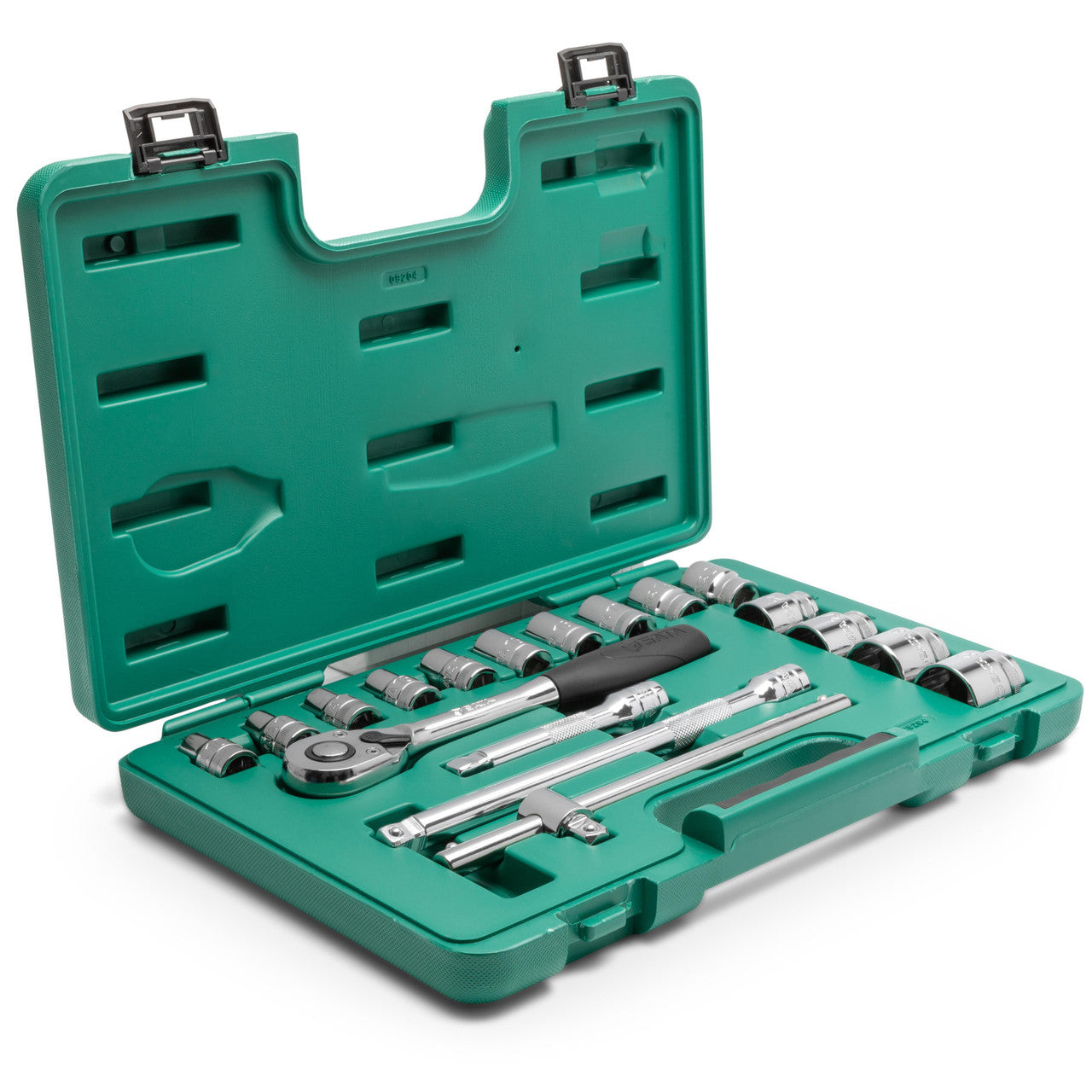 Sata 18pc 1/2 Dr Metric Socket Set