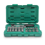 Sata 22pc 3/8 Dr 6pt Socket Set Metric