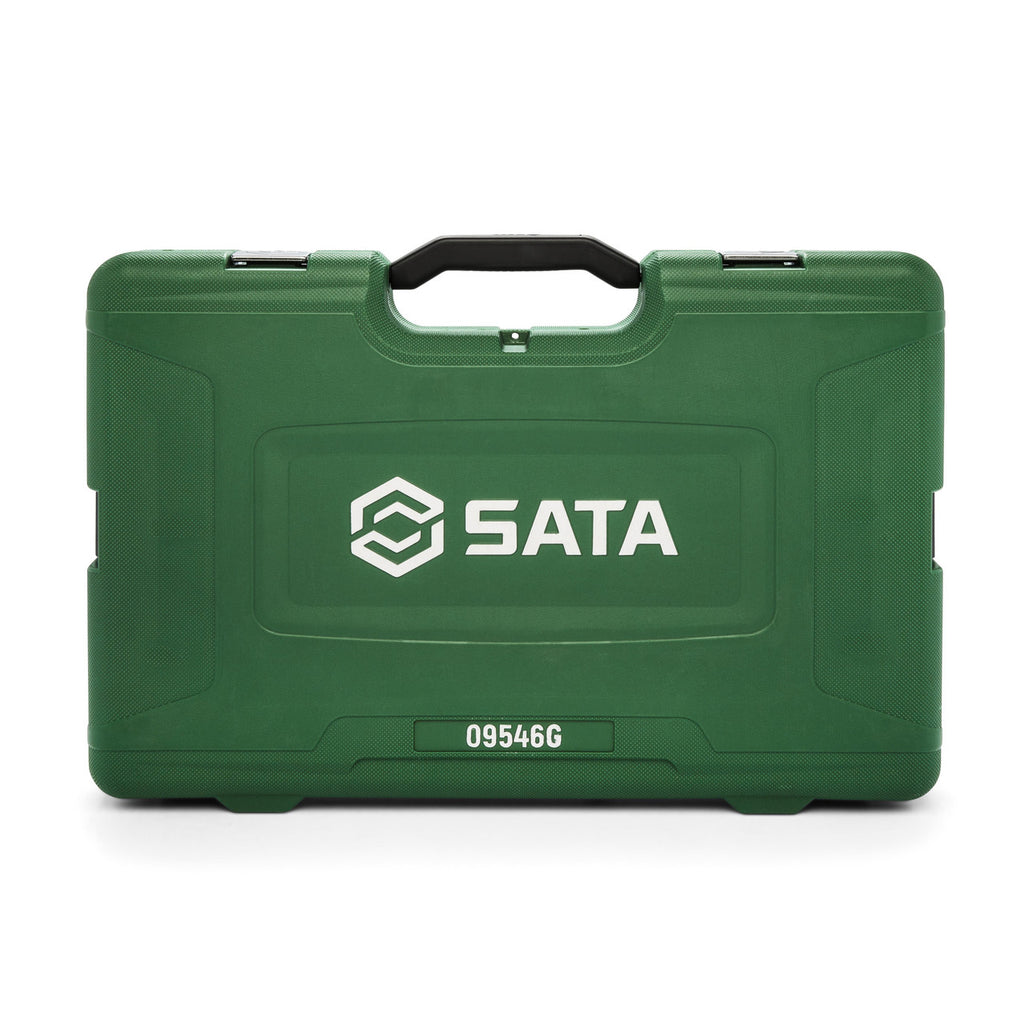 Sata 180pc Metric Ratchet & Socket Set 1/4 3/8 1/2
