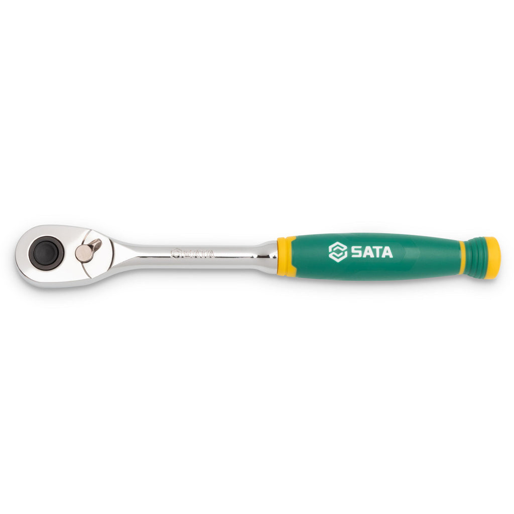 Sata 1/4Dr 72T Teardrop Ratchet Comfort Grip