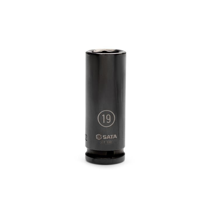 Sata 1/2Dr 6pt Deep Impact Socket 19mm