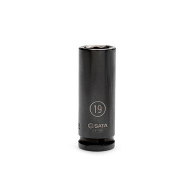 Sata 1/2Dr 6pt Deep Impact Socket 19mm