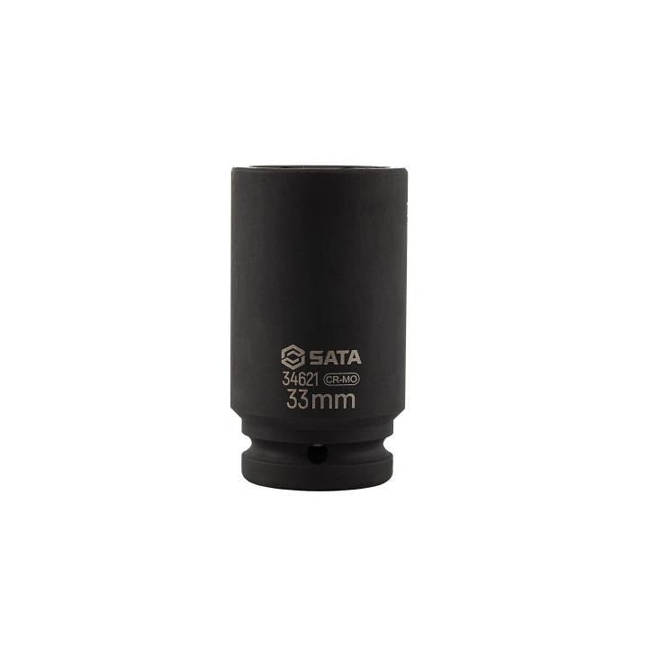 Sata 3/4 Dr 6pt Deep Impact Socket 17mm