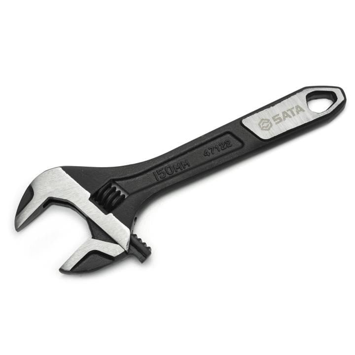 Sata 6in Wide Jaw Adjustable Wrench
