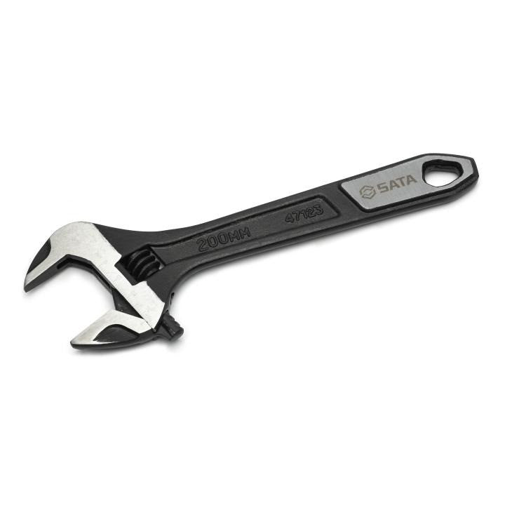 Sata 8in Wide Jaw Adjustable Wrench
