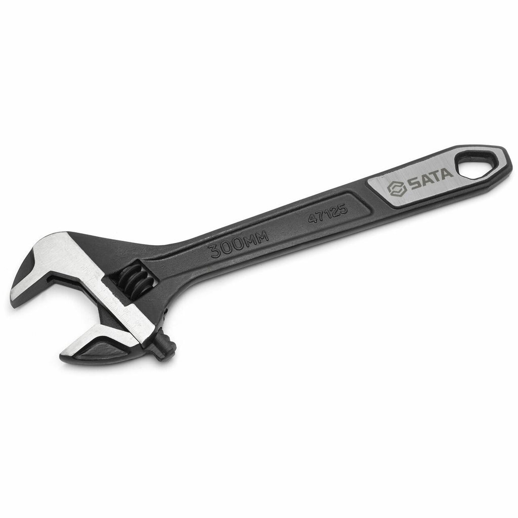 Sata 12in Wide Jaw Adjustable Wrench
