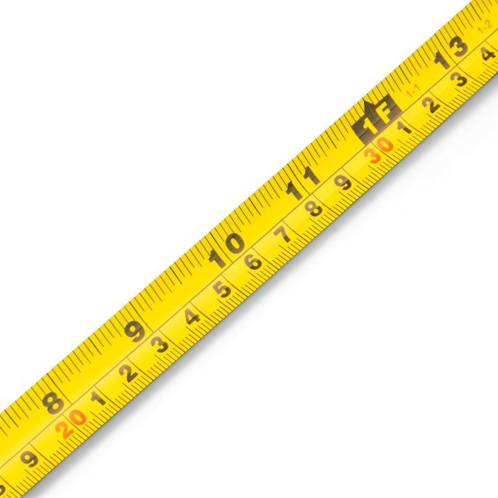 Sata Rubber Grip Tape Measure Metric  8M / 26ft