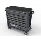 Sata 11 Draw Roller Cabinet - Black