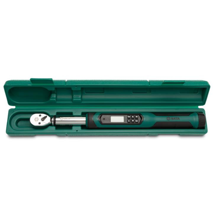 Sata 3/8 Electronic Torque Wrench With Angle 13.5-135Nm