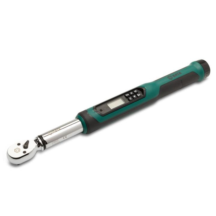 Sata 3/8 Electronic Torque Wrench With Angle 13.5-135Nm