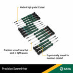 Sata 15pc Precision Combi Screwdriver Set