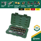 Sata 23pc 1/4 & 3/8Dr Bolt Biter Set