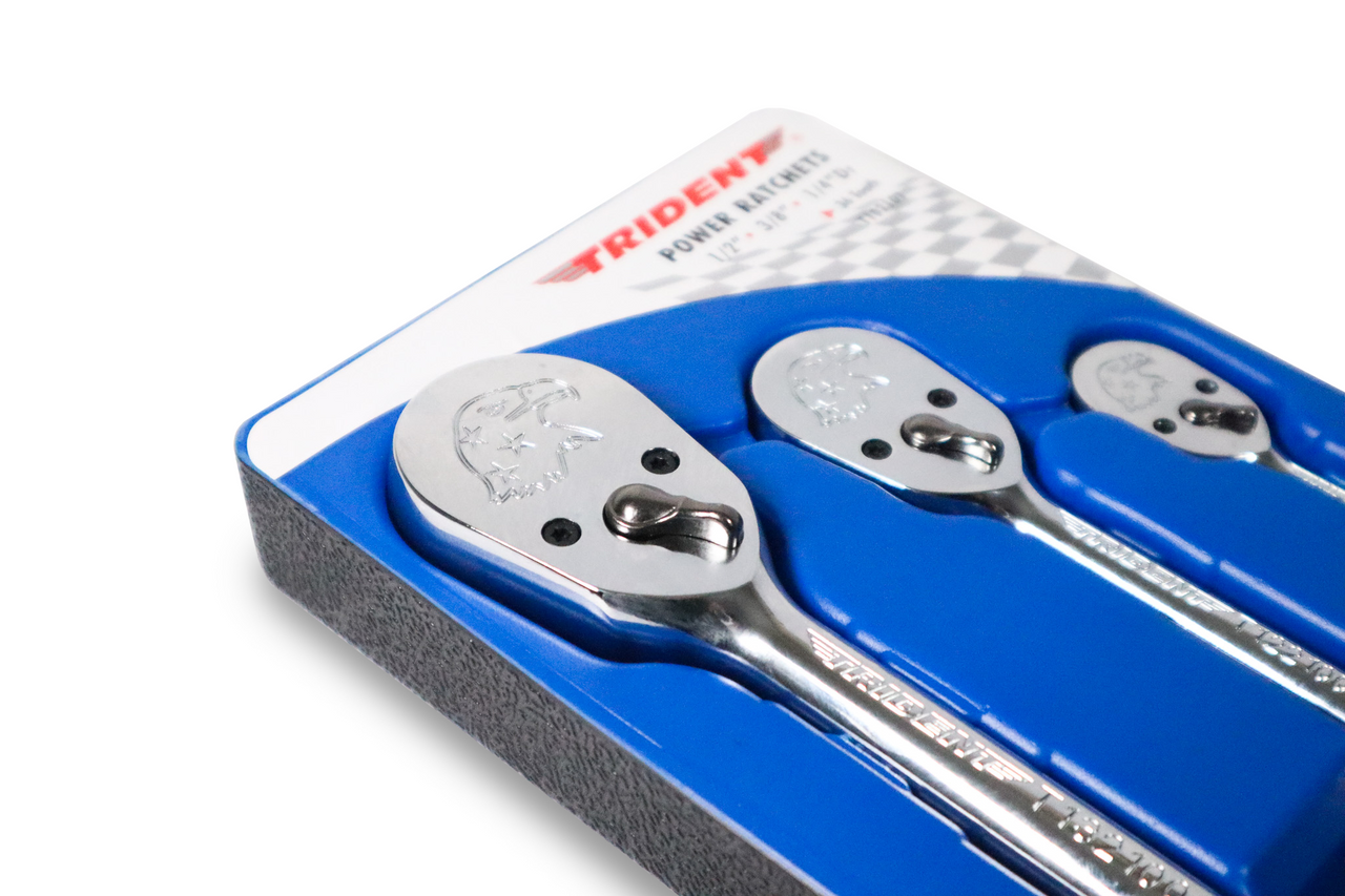 Trident 3pc Power Ratchet Set 36T