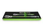 Trident 3pc Flexi Head Ratchet Set