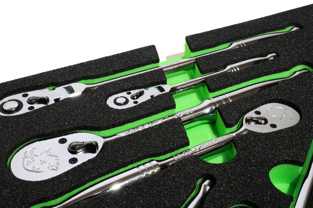 Trident 12pc Ratchet Set 1/4, 3/8 & 1/2 Drive
