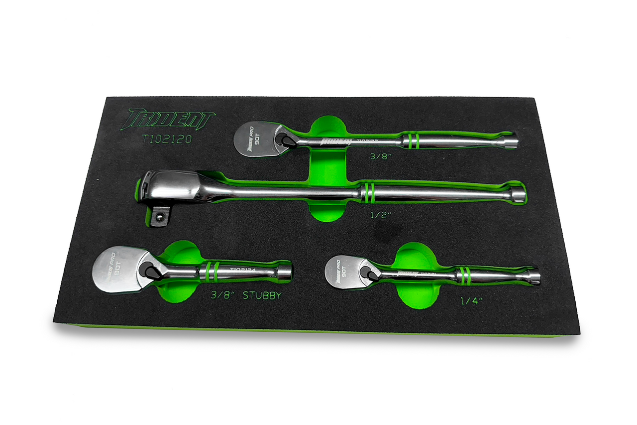 Trident Pro 4pc 90T Ratchet Set