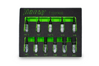 Trident 11pc Hex Socket Set 1/4 Drive in EVA foam