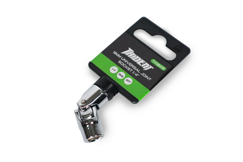 Trident Universal Joint Socket 1/4 Drive 9mm