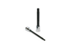 Trident 8pc Long Spline Bit Set 3/8 Dr M4-M14 in EVA Foam