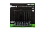 Trident 7pc Long Hex Bit Set 3/8 Drive 3-10mm