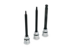 Trident 7pc Long Hex Bit Set with Ball End 3/8Dr 3-10mm in EVA Foam