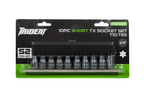 Trident 10pc Short TX Bit Set 3/8 Drive T10-T55