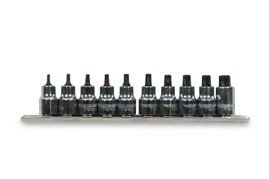 Trident 10pc Short TX Bit Set 3/8 Drive T10-T55