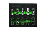 Trident 10pc U/J Socket Set 3/8 Dr 10-19mm in EVA foam