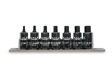 Trident 7pc Short Hex Bit Set 3/8 Drive 3-10mm