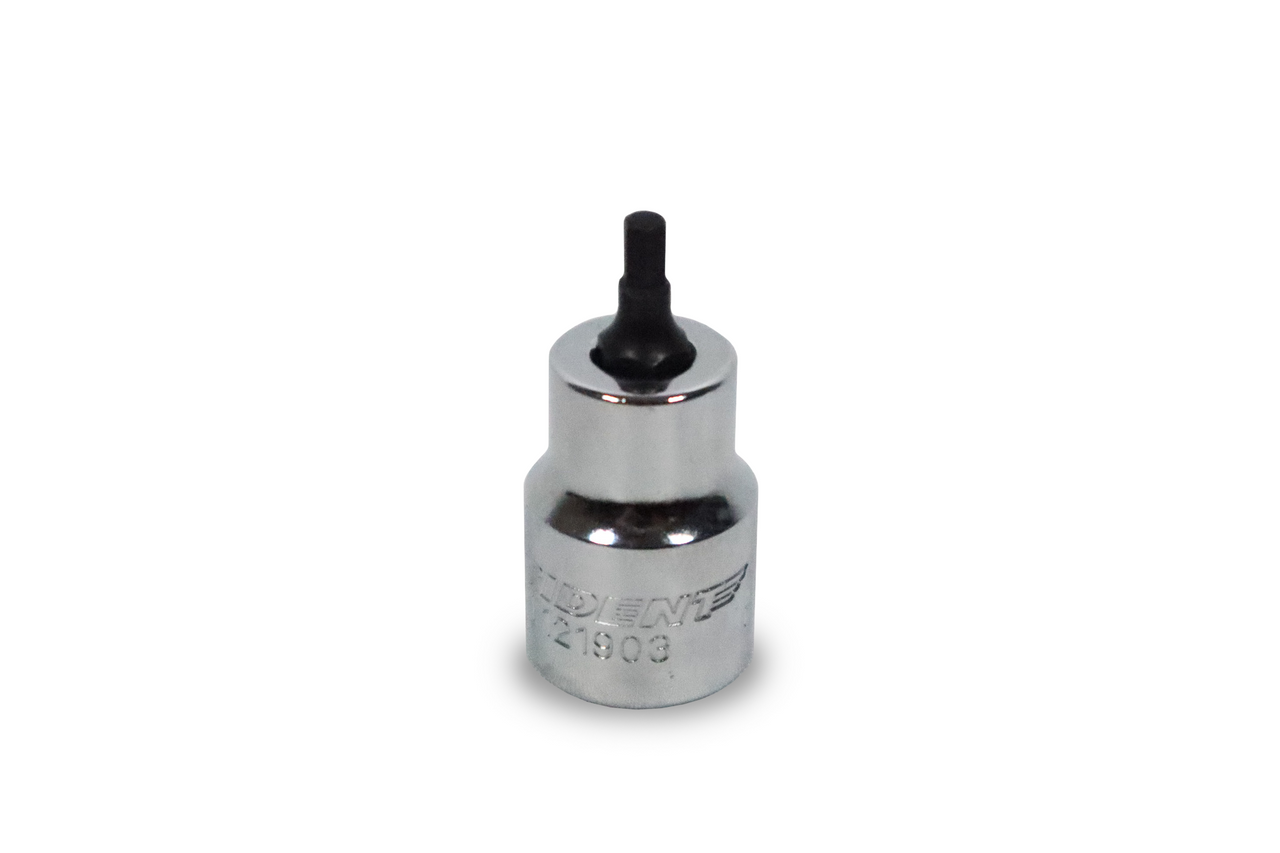 Trident Short Hex Bit Socket 3/8 Drive 3mm