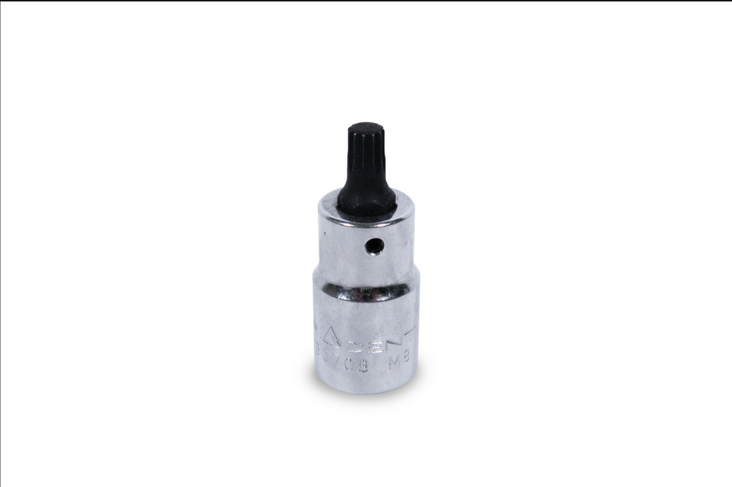 Trident Spline Bit Socket 1/2 Drive M8