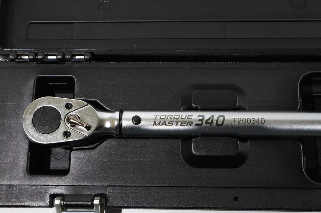 Trident Torque Wrench 1/2 Drive 48T 60-340Nm Matt Black