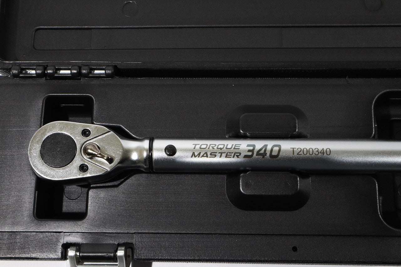 Trident Torque Wrench 1/2 Drive 48T 60-340Nm Matt Black