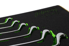 Trident 8pc Double Ring Spanner Set 6-22mm in EVA Foam