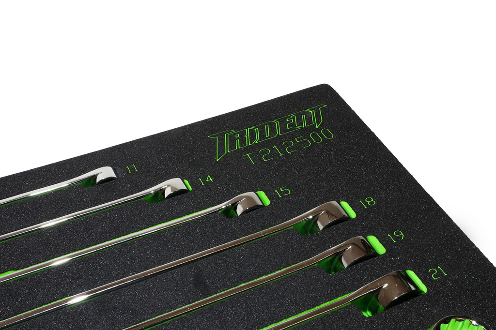Trident 7pc Ring Spanner Set XL 10-24mm