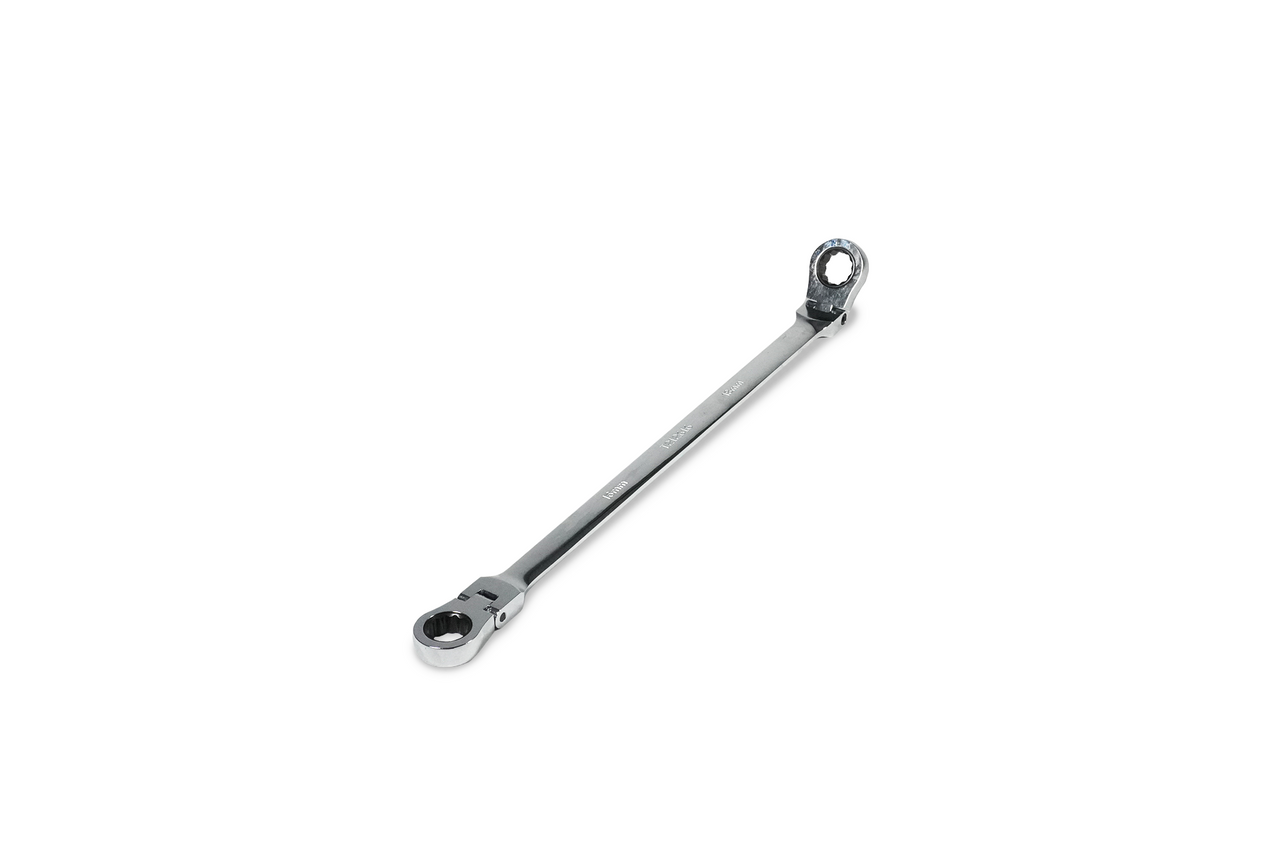 Trident Flex Head Ring Spanner 16x18mm