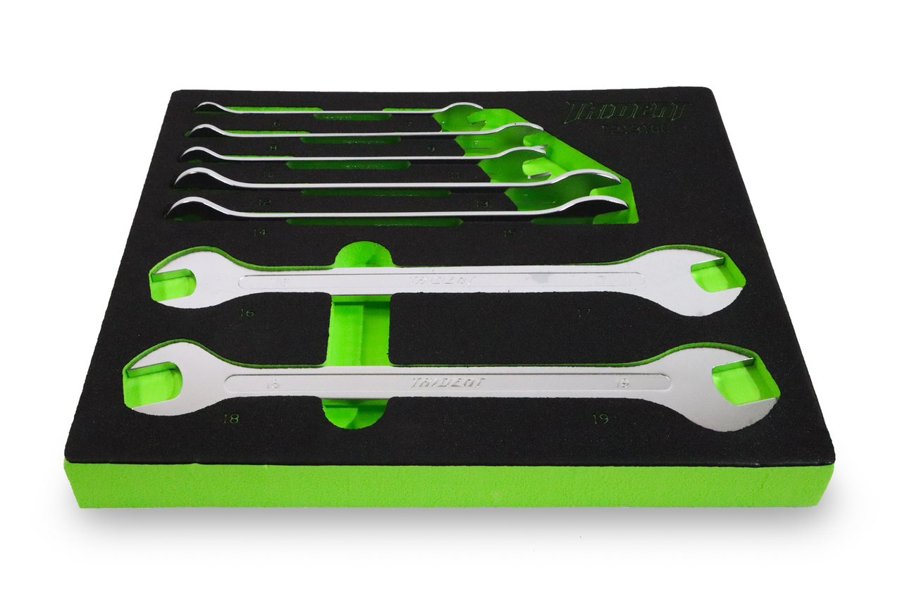 Trident Ultra Thin Spanner Set 7pc 6-19mm