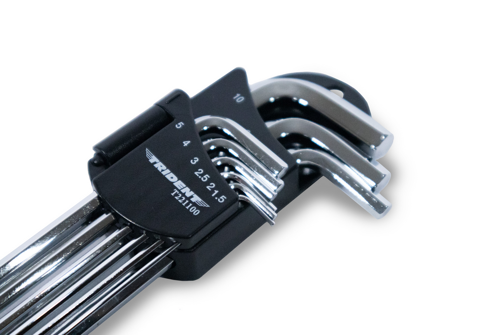 Trident Hex Ball Ex-Long Key 9pc Magnetic